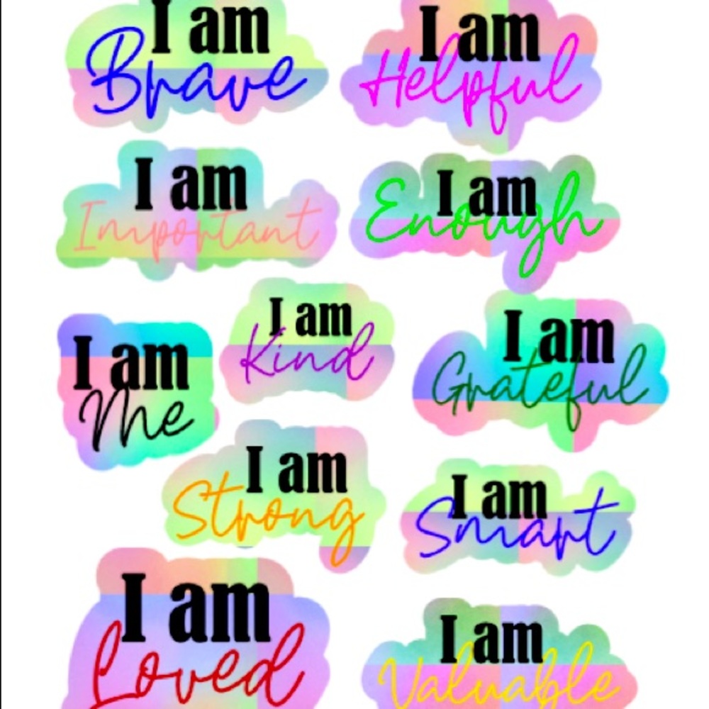 11 Kids Children Positive Affirmation Quotes Bundle